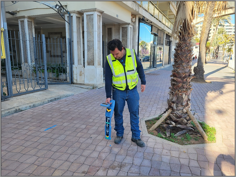 Progeo Medición con radiodetectar en Mallorca.